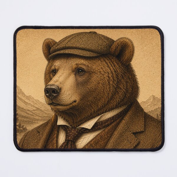 Item preview, Dapper Brown Bear designed and sold by Midnight-Moss.