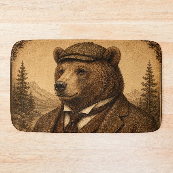 Item preview, Dapper Brown Bear designed and sold by Midnight-Moss.