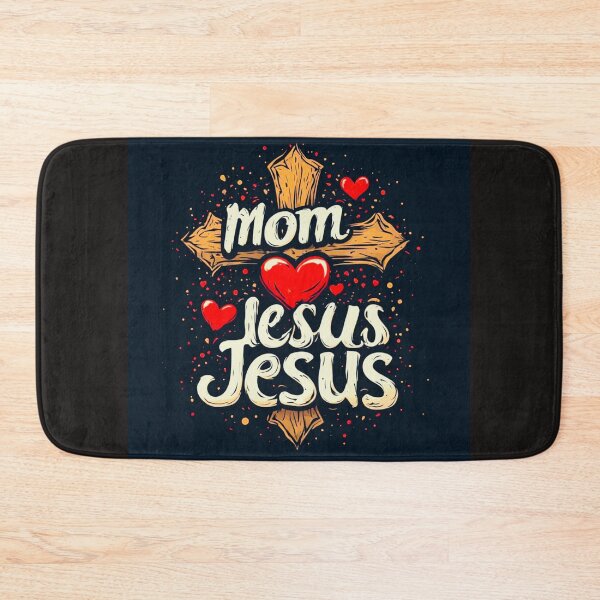 Item preview, Mom loves Jesus designed and sold by Jsw-speedartja.