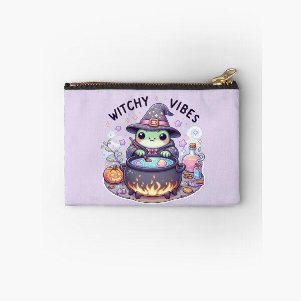 Item preview, Cute Witch Frog Cauldron-Witchy Vibes Halloween designed and sold by carestazafeli.