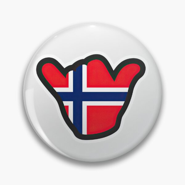 Item preview, Norway Shaka Flag designed and sold by ShakaLife.org.