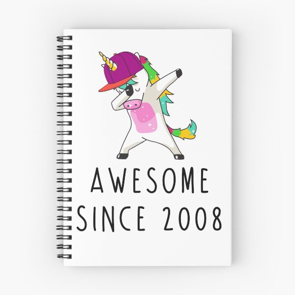 Item preview, Awesome Since 2008 - Dabbing Unicorn designed and sold by UllUDesign.