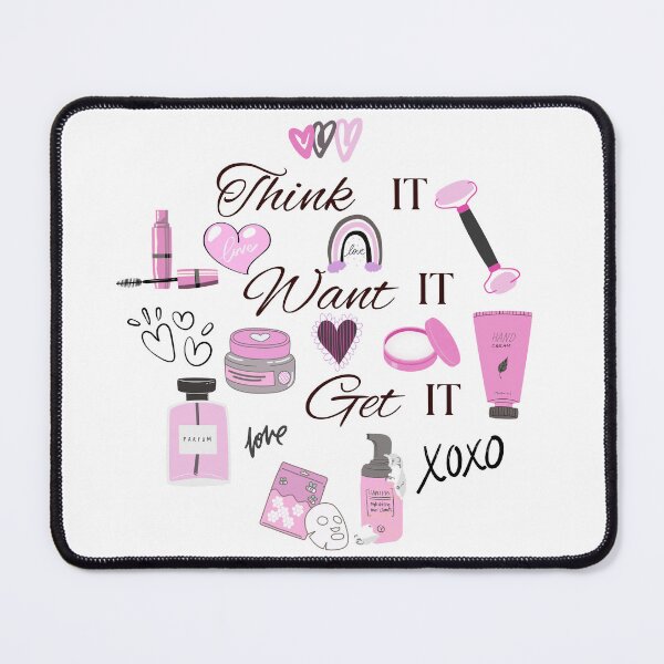 Item preview, The glow routine // clean pink beauty & skincare collage designed and sold by Creativ_Design.