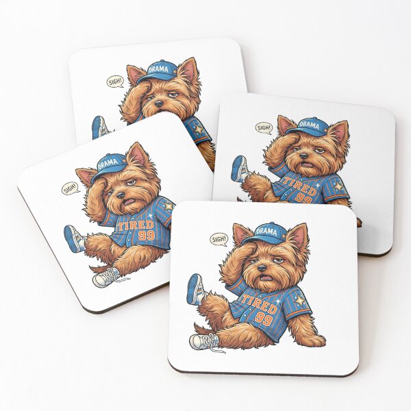 Item preview, Sporty Yorkie - dead battery designed and sold by design-rebell.