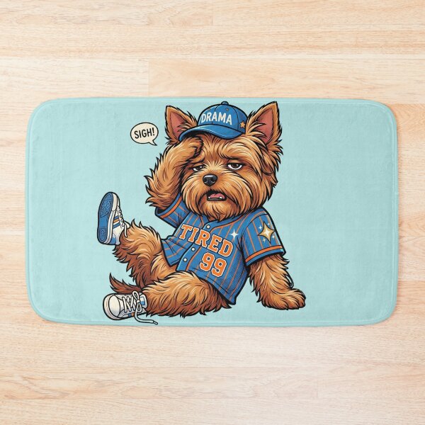 Item preview, Sporty Yorkie - dead battery designed and sold by design-rebell.