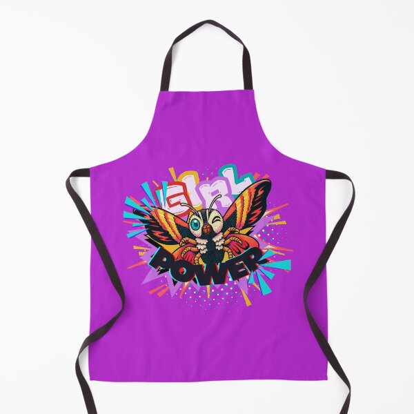 Item preview, Mothra Girl Power Retro Comic Pop Art | Queen of Monsters designed and sold by SpicyDStudio.