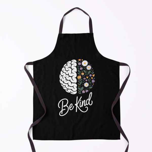 Item preview, Be Kind To Your Mind Mental Health Matters Floral Brain designed and sold by SapfireStuArt.