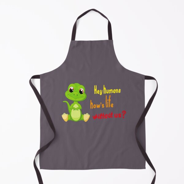 Item preview, Cute Baby Dinosaur T-Rex Funny Kids Tee – Hey Humans How's Life Without Us designed and sold by 555Design.