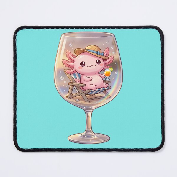 Item preview, Axolotl therapy in your personal wellness area designed and sold by design-rebell.