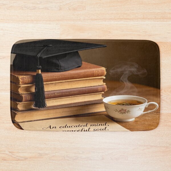 Item preview, Educated Mind, Peaceful Soul – Conscious Graduation Gift from Mom designed and sold by Cristhian Almanza.
