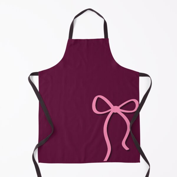Item preview, Minimalist Pink Ribbon Bow on Burgundy designed and sold by Hrndz Store.