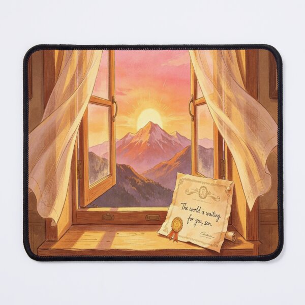Item preview, World Awaits – Conscious Graduation Gift from Mom designed and sold by Cristhian Almanza.