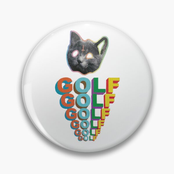 Item preview, Golf Wang Odd Future Cat Rainbow Typography designed and sold by Moonpaw-Whimsy.