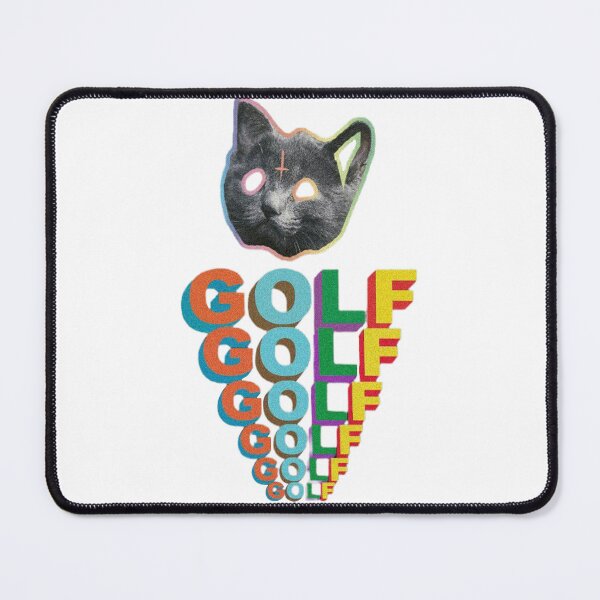 Item preview, Golf Wang Odd Future Cat Rainbow Typography designed and sold by Moonpaw-Whimsy.