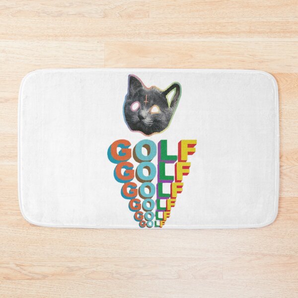Item preview, Golf Wang Odd Future Cat Rainbow Typography designed and sold by Moonpaw-Whimsy.
