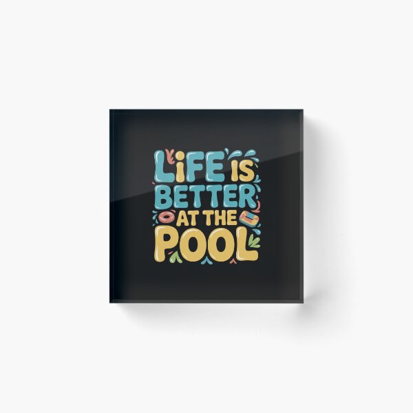 Item preview, Life Is Better At The Pool - Floaty designed and sold by Peter Stawicki.