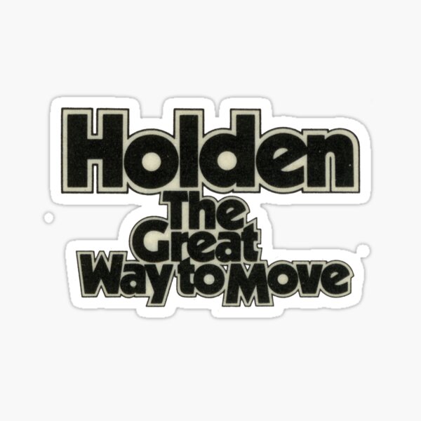 Item preview, Holden. The Great Way To Move  designed and sold by taspaul.