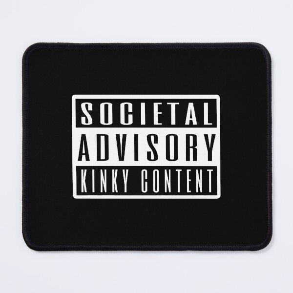 Item preview, Kinky Content warning designed and sold by Scattered Mind Designs: Consistency is hell. .