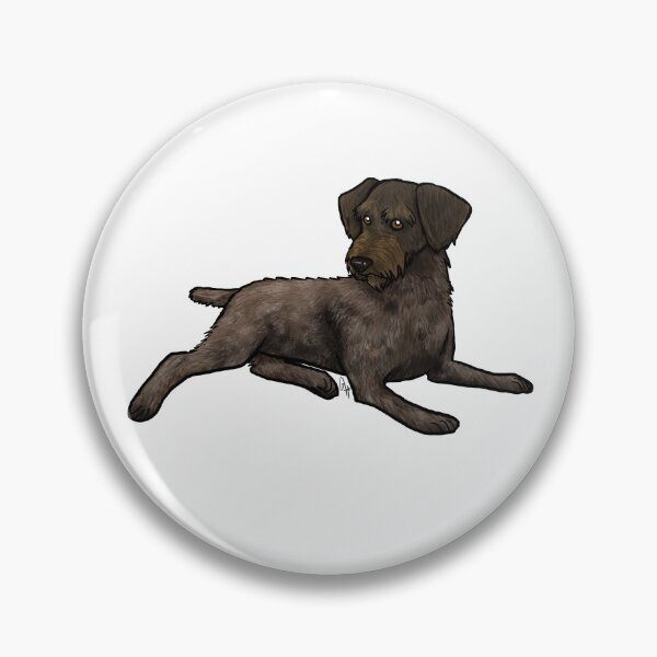Item preview, Dog - German Wirehaired Pointer - Brown Roan designed and sold by Jennifer Stolzer.