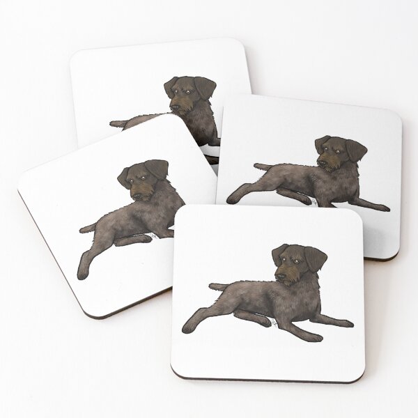 Item preview, Dog - German Wirehaired Pointer - Brown Roan designed and sold by Jennifer Stolzer.