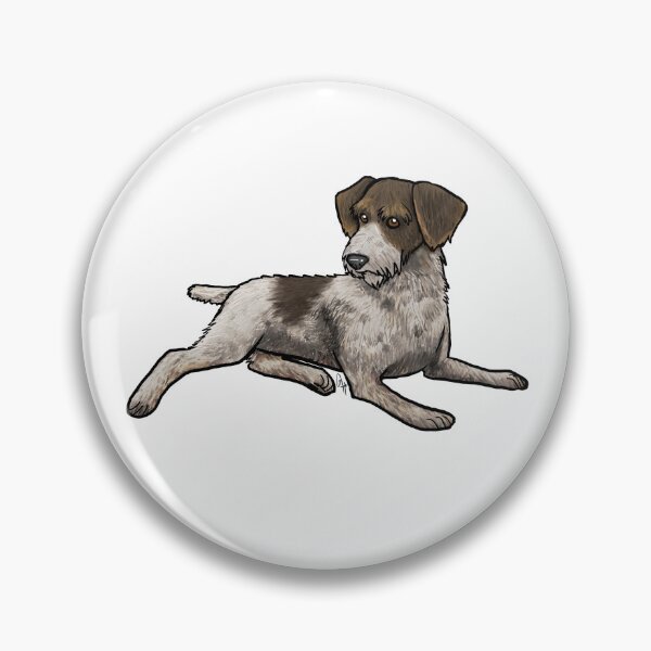 Item preview, Dog - German Wirehaired Pointer - Brown Patched designed and sold by Jennifer Stolzer.
