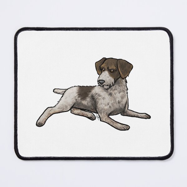 Item preview, Dog - German Wirehaired Pointer - Brown Patched designed and sold by Jennifer Stolzer.