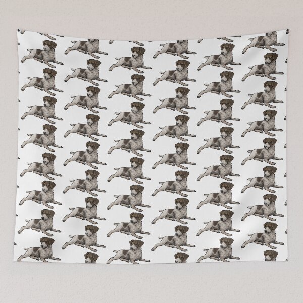 Item preview, Dog - German Wirehaired Pointer - Brown Patched designed and sold by Jennifer Stolzer.