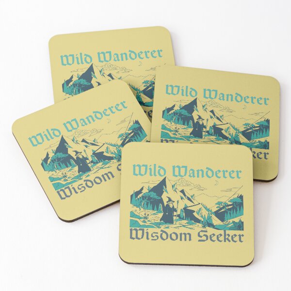 Item preview, Wild Wanderer, Wisdom Seeker – Fantasy Adventure Graphic Art designed and sold by Nerdventure.