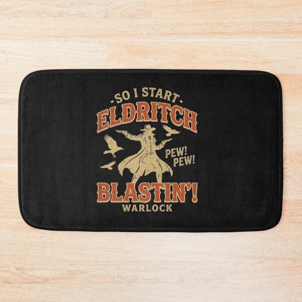 Item preview, So I Start Eldritch Blastin Warlock Retro Humor designed and sold by AdyKurniawan.