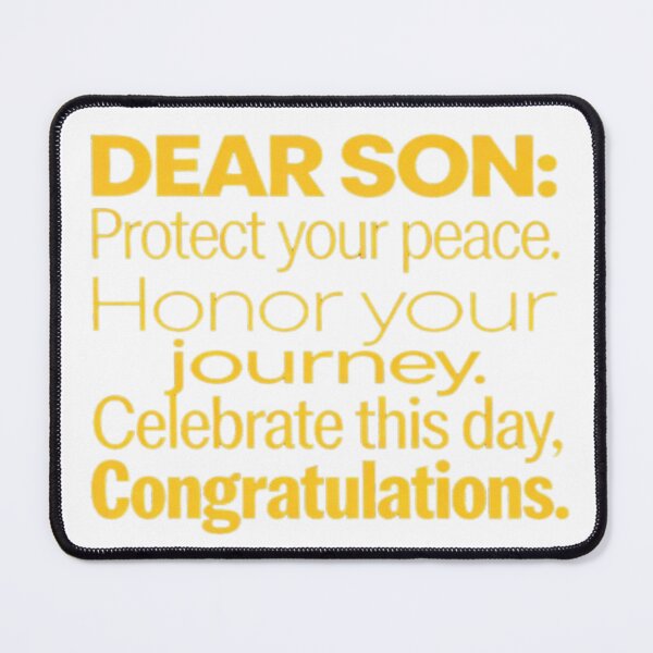 Item preview, Protect Your Peace – Conscious Graduation Gift from Mom designed and sold by Cristhian Almanza.