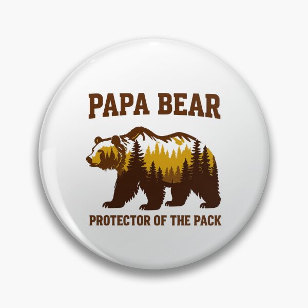 Item preview, Papa Bear – Protector of the Pack designed and sold by LuloCreative.
