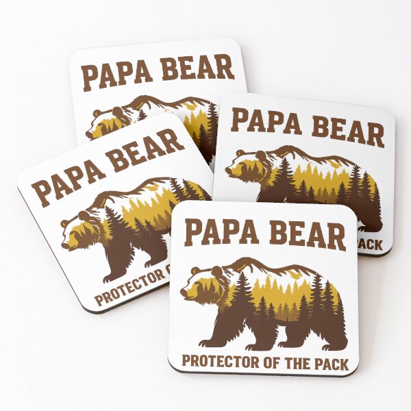 Item preview, Papa Bear – Protector of the Pack designed and sold by LuloCreative.
