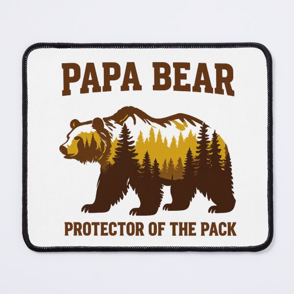 Item preview, Papa Bear – Protector of the Pack designed and sold by LuloCreative.