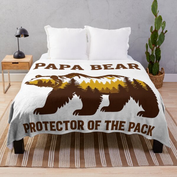 Item preview, Papa Bear – Protector of the Pack designed and sold by LuloCreative.