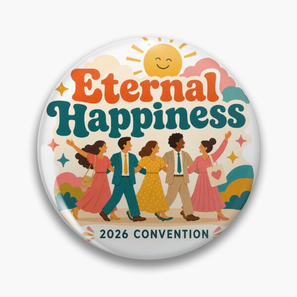Item preview, Eternal Happiness 2026 Convention designed and sold by Alla  Lily.