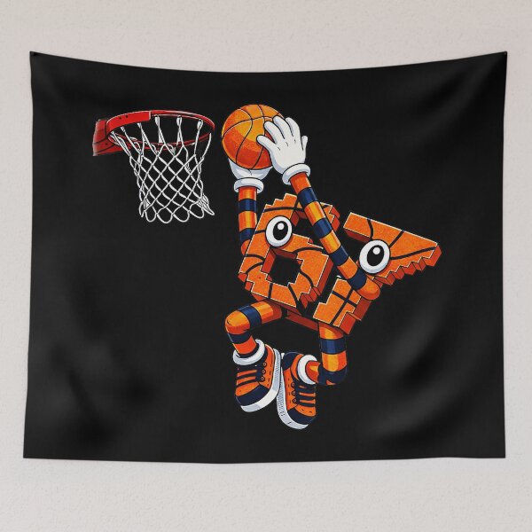 Item preview, Cartoon Basketball Dunk Creature with Chaotic Sports Meme Energy designed and sold by allistermariam.