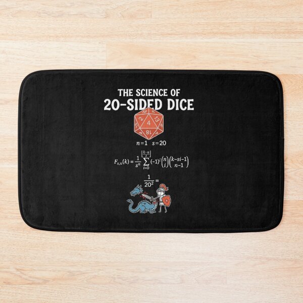 Item preview, The Science Of 20-  Sided Dice Tabletop Math Humor designed and sold by AdyKurniawan.