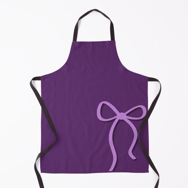 Item preview, Minimalist Lilac Ribbon Bow on Dark Purple designed and sold by Hrndz Store.