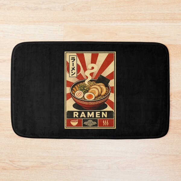 Item preview, Vintage Ramen Bowl Poster Japanese Noodle Shop Retro designed and sold by ferminhays.