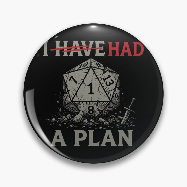 Item preview, I Had A Plan Broken D 20 Tabletop Failed Campaign designed and sold by AdyKurniawan.