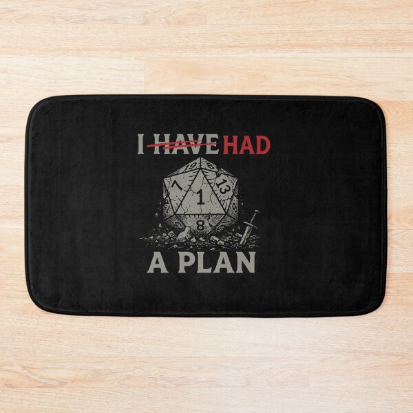 Item preview, I Had A Plan Broken D 20 Tabletop Failed Campaign designed and sold by AdyKurniawan.