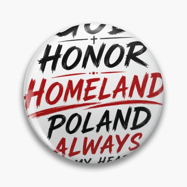 Item preview, God, honor, homeland—Poland designed and sold by AnnaBellrose.