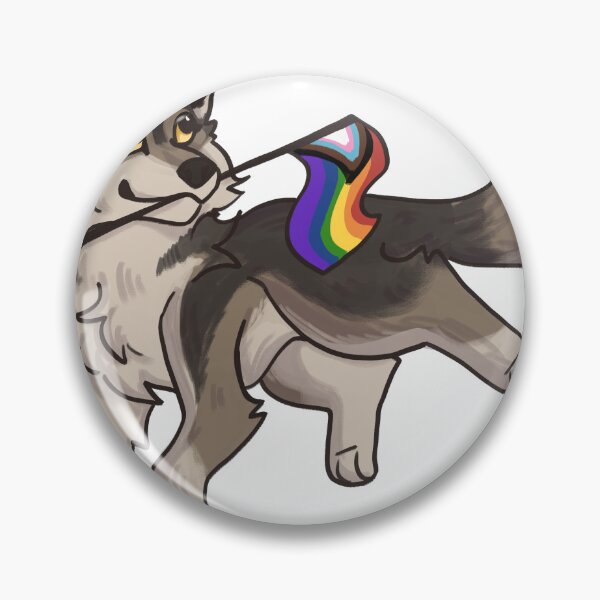 Item preview, Pride Wolf designed and sold by Larkspur_Arts.