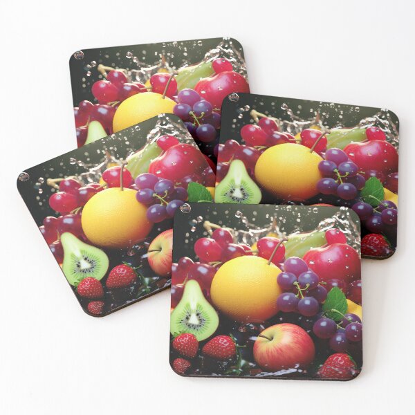 Item preview, Vibrantly Colorful Fruit Arrangement With Joyful Water Splashes designed and sold by DEC02.