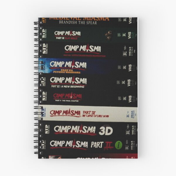 Item preview, CAMP MIASMA VHS designed and sold by EigengrauART.