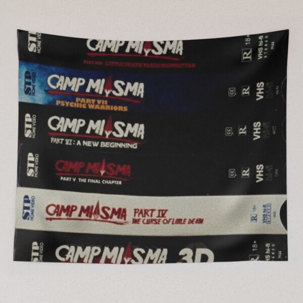 Item preview, CAMP MIASMA VHS designed and sold by EigengrauART.