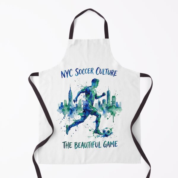 Item preview, NYC Soccer Culture The Beautiful Game Watercolor Art designed and sold by laughingshirts.