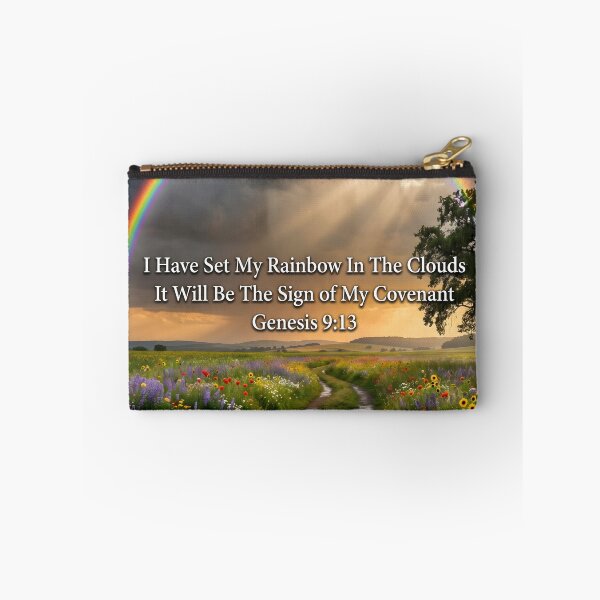 Item preview, Rainbow Covenant Sign Genesis 9:13 Landscape designed and sold by RRRShop.