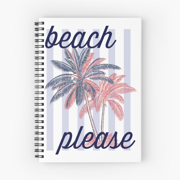 Artikelvorschau, Strand bitte! Lustiges, preppy Küsten-Palmen-Shirt-Design entworfen und verkauft von EnlivenDesigns.