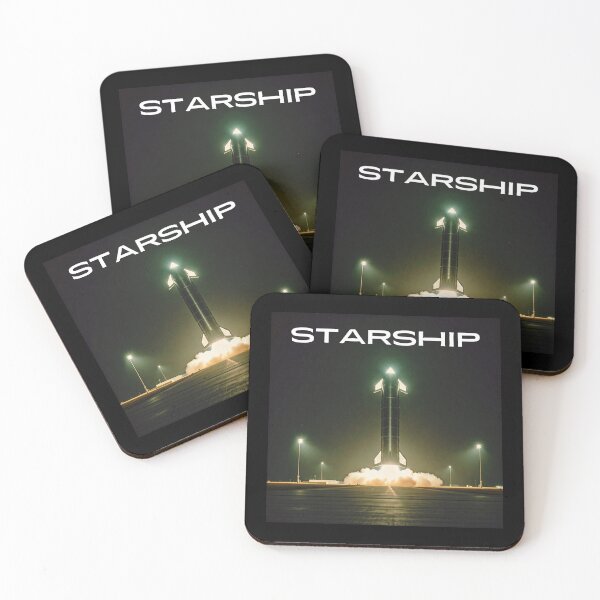 Item preview, SpaceX Starship Rocket Launch | Mars Mission Space Exploration Design designed and sold by TEEJAMBOREE.